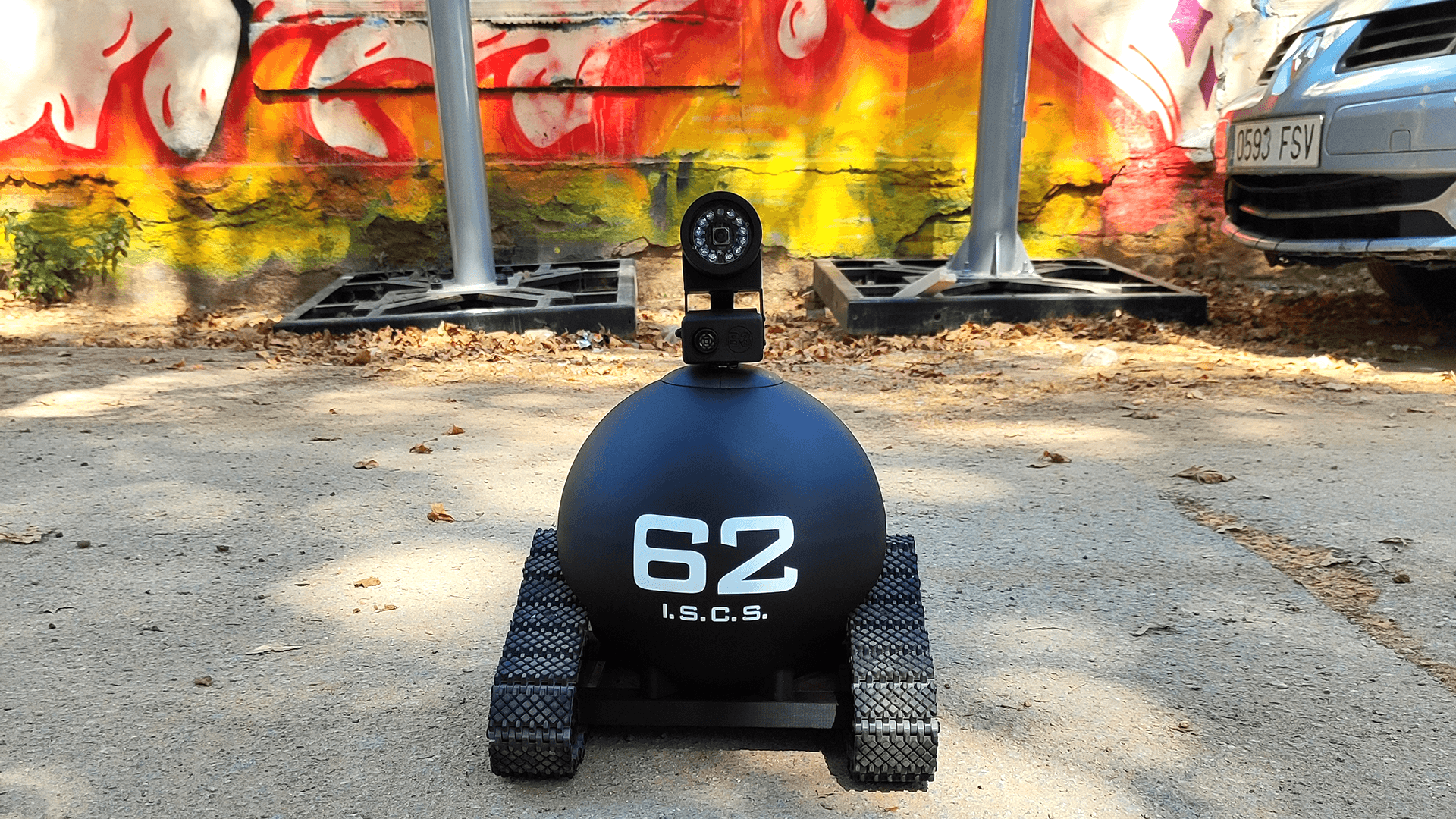 Ricardo Iglesias' Surveillance Cameras robots